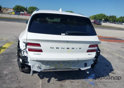 2026 Genesis Gv80 2.5T Awd from USA, damaged, VIN KMUHFESB3TU301661